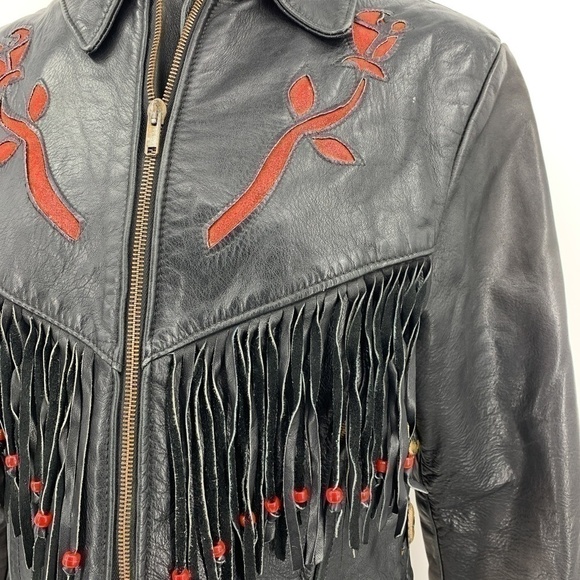 Protech Leather Apparel Black Leather Jacket - Picture 4 of 8